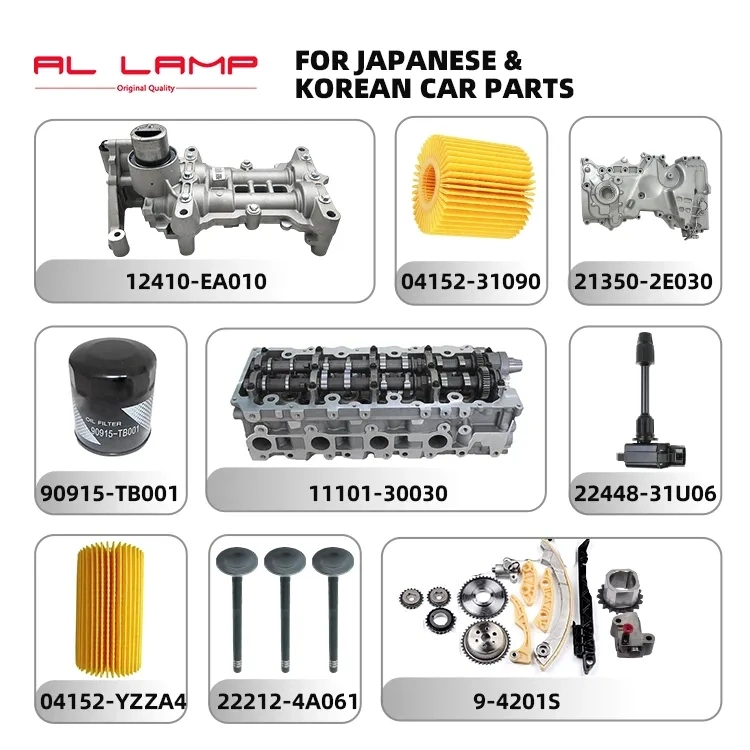 Al Lamp China Wholesale Price Auto Spare Parts for Japanese Car Toyota Nissan Mazda Mitsubishi Honda Infiniti Suzuki Camry Cr-V Hilux Yaris Avensis