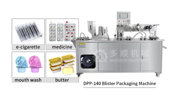 Empaquetadora automática del blister de la cápsula de la tableta de la miel del PVC Alu Alu