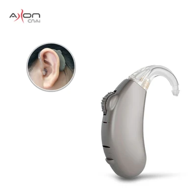Cómodo uso Simple Bte equipo de audífonos para sordos ODM OEM barato auxiliar de escucha Audifonos V-263pb