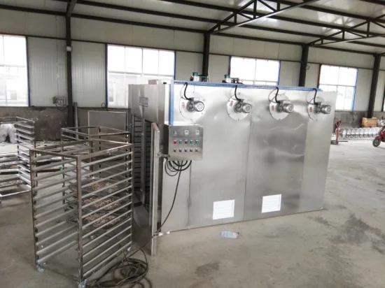 Secadora de alimentos de acero inoxidable de aire caliente de China