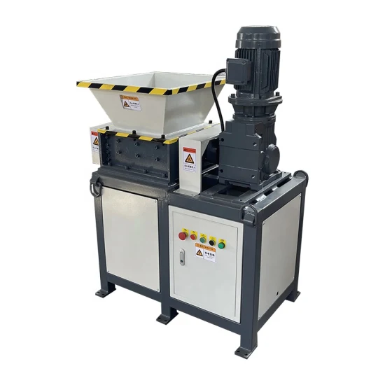 Máquina trituradora industrial para trituración de paletas de madera plástica de residuos metálicos
