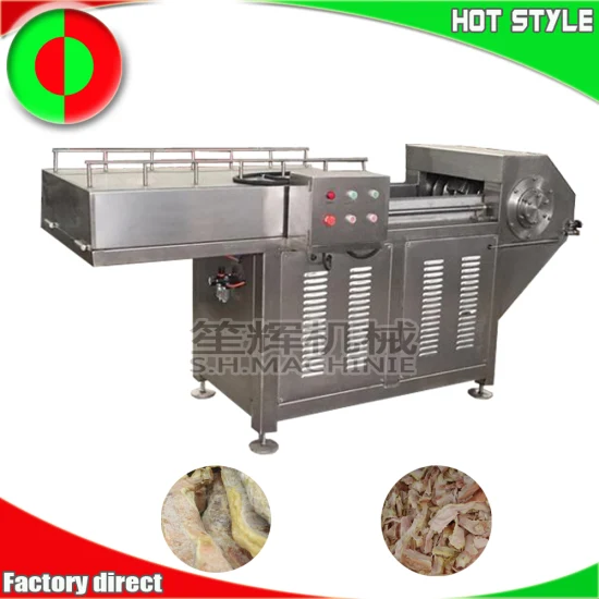 Máquina trituradora de carne congelada comercial Maquinaria para procesamiento de carne Máquina trituradora de carne Equipo para alimentos