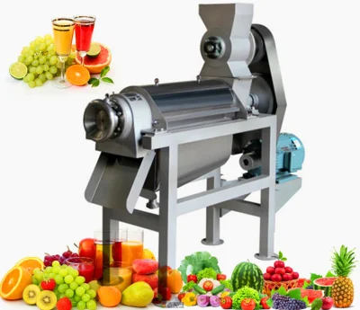 Máquina trituradora de manzanas Trituradora de frutas Equipo de procesamiento de frutas