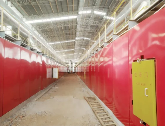 Horno Túnel Ensamblado para Fabricación de Ladrillo Rojo